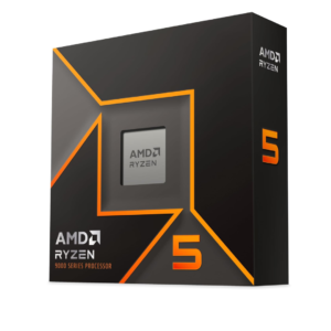 Ryzen 5 9600X Desktop Processor with Radeon Graphics (6C12T, 32MB Cache, 3.9–5.4 GHz, AM5)