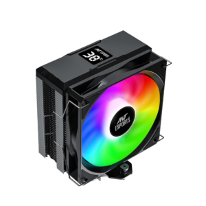 ICE-C612 Digital ARGB 120mm Air Cooler – Black