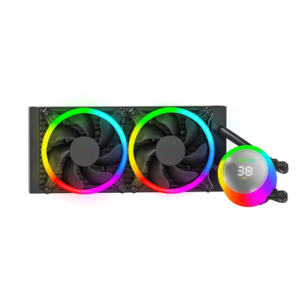 ICE Chroma 240 ARGB 240mm Liquid Cooler – Black